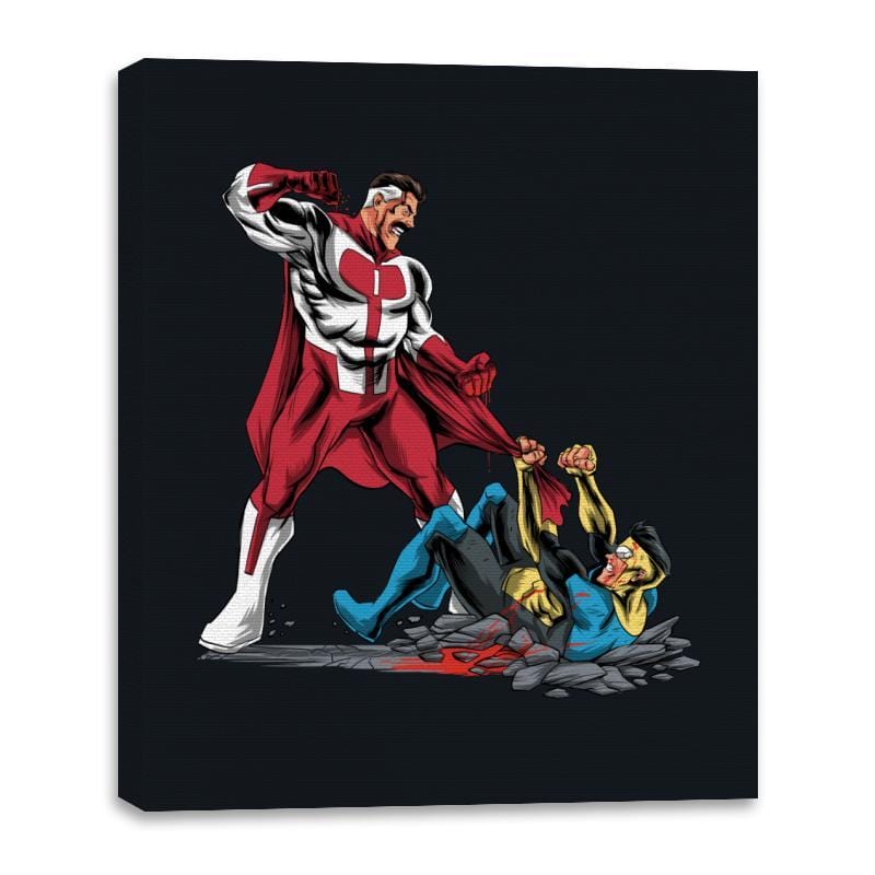 Reservoir Heroes - Canvas Wraps Canvas Wraps RIPT Apparel 16x20 / Black
