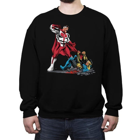Reservoir Heroes - Crew Neck Sweatshirt Crew Neck Sweatshirt RIPT Apparel Small / Black