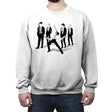 Reservoir Hunters - Crew Neck Sweatshirt Crew Neck Sweatshirt RIPT Apparel Small / White