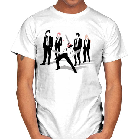 Reservoir Hunters - Mens T-Shirts RIPT Apparel Small / White