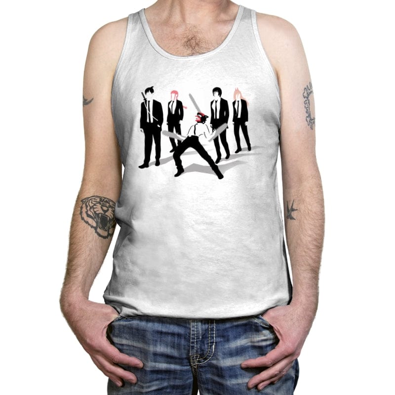 Reservoir Hunters - Tanktop Tanktop RIPT Apparel X-Small / White