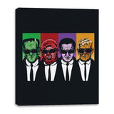 Reservoir Monsters - Canvas Wraps Canvas Wraps RIPT Apparel 16x20 / Black