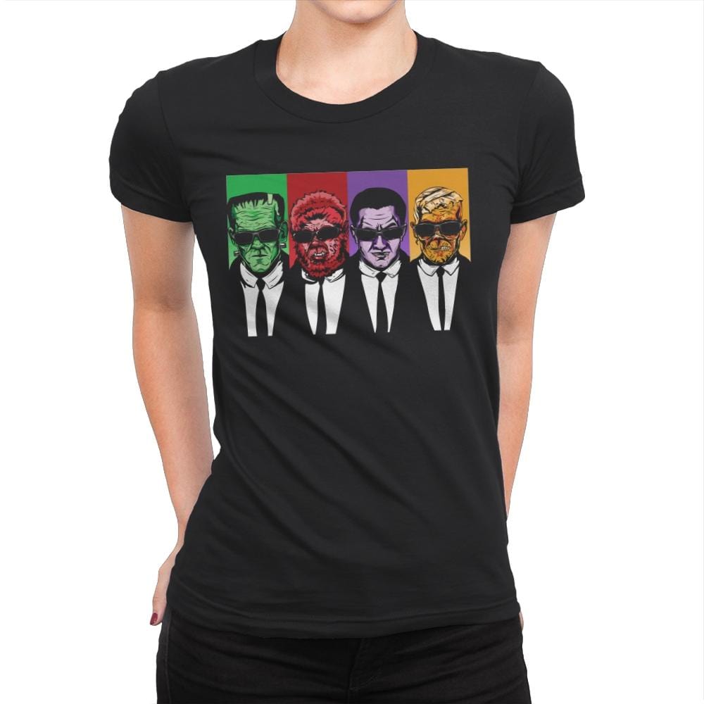 Reservoir Monsters - Womens Premium T-Shirts RIPT Apparel Small / Black
