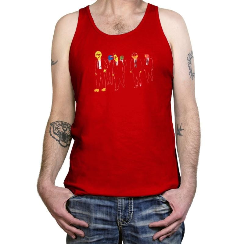 Reservoir Muppets Exclusive - Tanktop Tanktop RIPT Apparel X-Small / Red