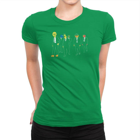 Reservoir Muppets Exclusive - Womens Premium T-Shirts RIPT Apparel Small / Kelly Green