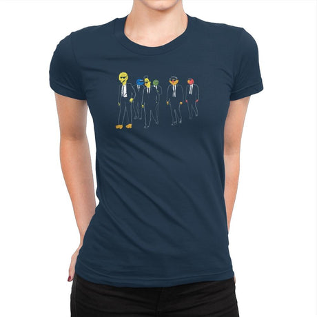 Reservoir Muppets Exclusive - Womens Premium T-Shirts RIPT Apparel Small / Midnight Navy