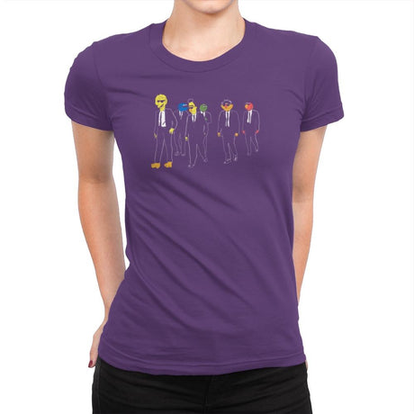 Reservoir Muppets Exclusive - Womens Premium T-Shirts RIPT Apparel Small / Purple Rush