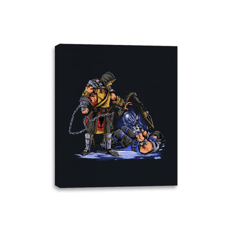 Reservoir Ninjas - Canvas Wraps Canvas Wraps RIPT Apparel 8x10 / Black