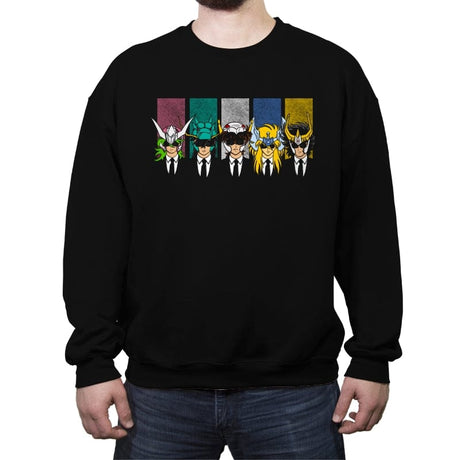 Reservoir Saints - Crew Neck Sweatshirt Crew Neck Sweatshirt RIPT Apparel Small / Black