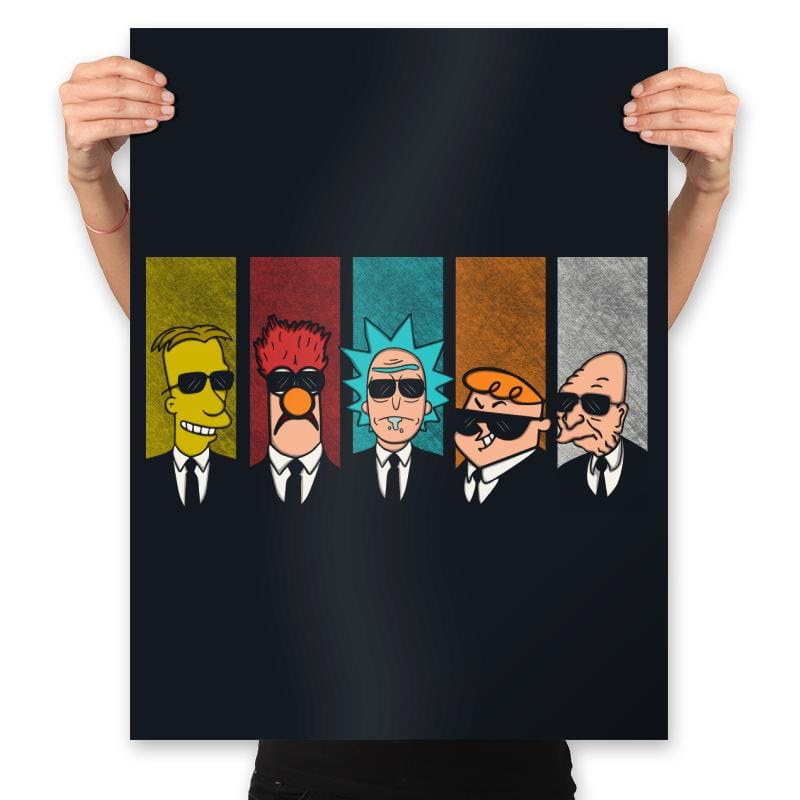Reservoir Scientists - Prints Posters RIPT Apparel 18x24 / Black