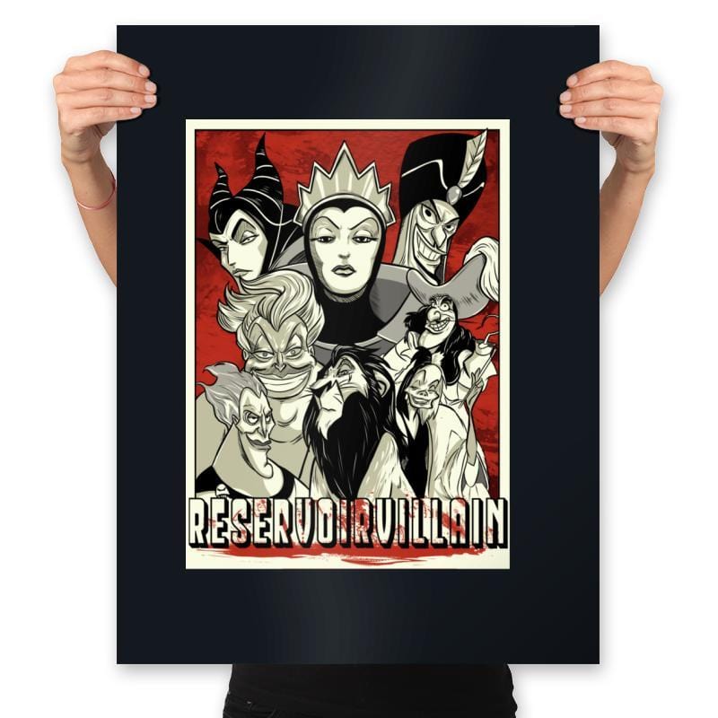 Reservoir Villain - Prints Posters RIPT Apparel 18x24 / Black