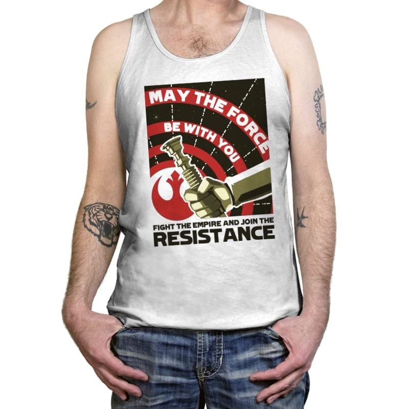 Resist - Tanktop Tanktop RIPT Apparel X-Small / White