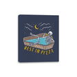 Rest In Pizza - Canvas Wraps Canvas Wraps RIPT Apparel 8x10 / Navy