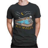 Rest In Pizza - Mens Premium T-Shirts RIPT Apparel Small / Heavy Metal