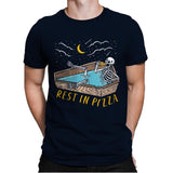 Rest In Pizza - Mens Premium T-Shirts RIPT Apparel Small / Midnight Navy