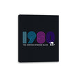 Retro 1980 - Canvas Wraps Canvas Wraps RIPT Apparel 8x10 / Black
