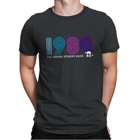 Retro 1980 - Mens Premium T-Shirts RIPT Apparel Small / Heavy Metal