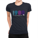 Retro 1980 - Womens Premium T-Shirts RIPT Apparel Small / Midnight Navy