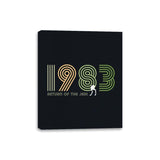Retro 1983 - Canvas Wraps Canvas Wraps RIPT Apparel 8x10 / Black