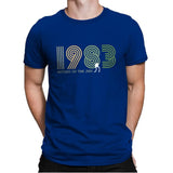 Retro 1983 - Mens Premium T-Shirts RIPT Apparel Small / Royal