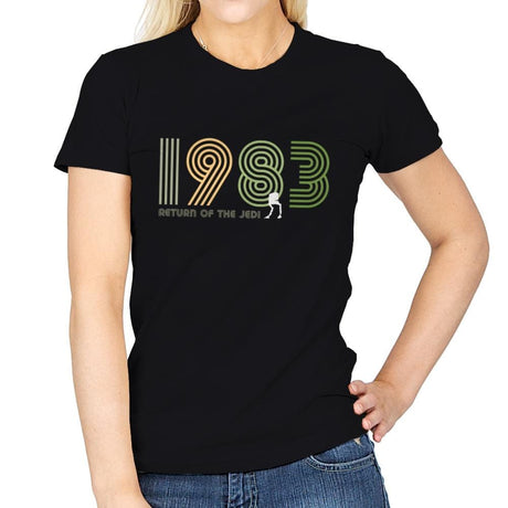 Retro 1983 - Womens T-Shirts RIPT Apparel Small / Black