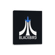 Retro Blackbird - Canvas Wraps Canvas Wraps RIPT Apparel 8x10 / Black