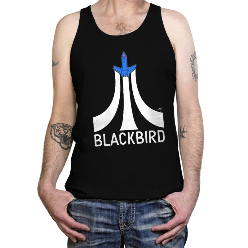 Retro Blackbird - Tanktop Tanktop RIPT Apparel X-Small / Black