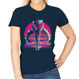 Retro Code - Womens T-Shirts RIPT Apparel Small / Navy