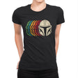 Retro Mando - Womens Premium T-Shirts RIPT Apparel Small / Black