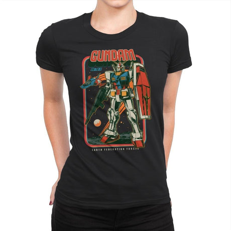 Retro RX 78 2 - Best Seller - Womens Premium T-Shirts RIPT Apparel Small / Black