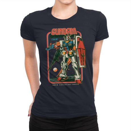 Retro RX 78 2 - Best Seller - Womens Premium T-Shirts RIPT Apparel Small / Midnight Navy