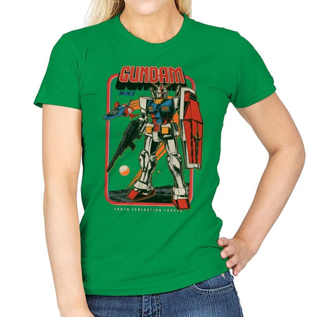 Retro RX 78 2 - Best Seller - Womens T-Shirts RIPT Apparel Small / Irish Green