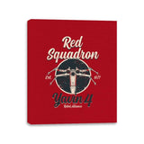 Retro Squadron - Canvas Wraps Canvas Wraps RIPT Apparel 11x14 / Red