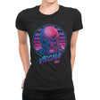 Retro Vecna - Womens Premium T-Shirts RIPT Apparel Small / Black