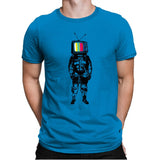 Retro Vision - Mens Premium T-Shirts RIPT Apparel Small / Turqouise
