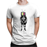 Retro Vision - Mens Premium T-Shirts RIPT Apparel Small / White