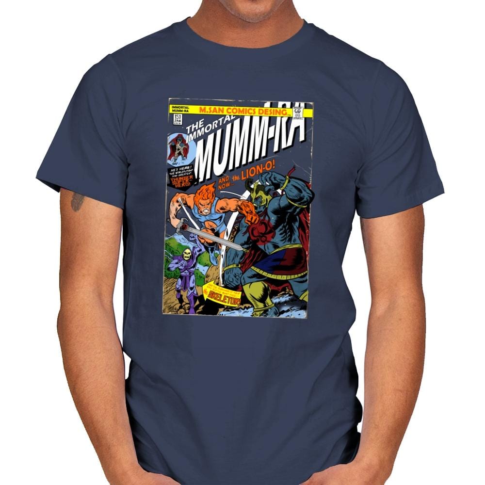 Return of Immortal Mumm-ra - Mens T-Shirts RIPT Apparel Small / Navy