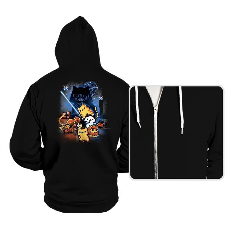 Return Of The Meow - Hoodies Hoodies RIPT Apparel Small / Black