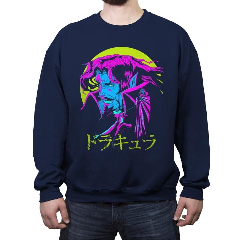 Return of the Vampire - Crew Neck Sweatshirt Crew Neck Sweatshirt RIPT Apparel