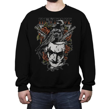 Revenge - Crew Neck Sweatshirt Crew Neck Sweatshirt RIPT Apparel