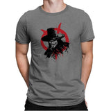 Revolution is Coming - Sumi Ink Wars - Mens Premium T-Shirts RIPT Apparel Small / Heather Grey