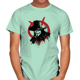 Revolution is Coming - Sumi Ink Wars - Mens T-Shirts RIPT Apparel Small / Mint Green