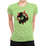 Revolution is Coming - Sumi Ink Wars - Womens Premium T-Shirts RIPT Apparel Small / Mint