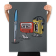 Rewind Attraction - Prints Posters RIPT Apparel 18x24 / Charcoal