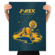 Rex Space Fantasy - Prints Posters RIPT Apparel 18x24 / Indigo