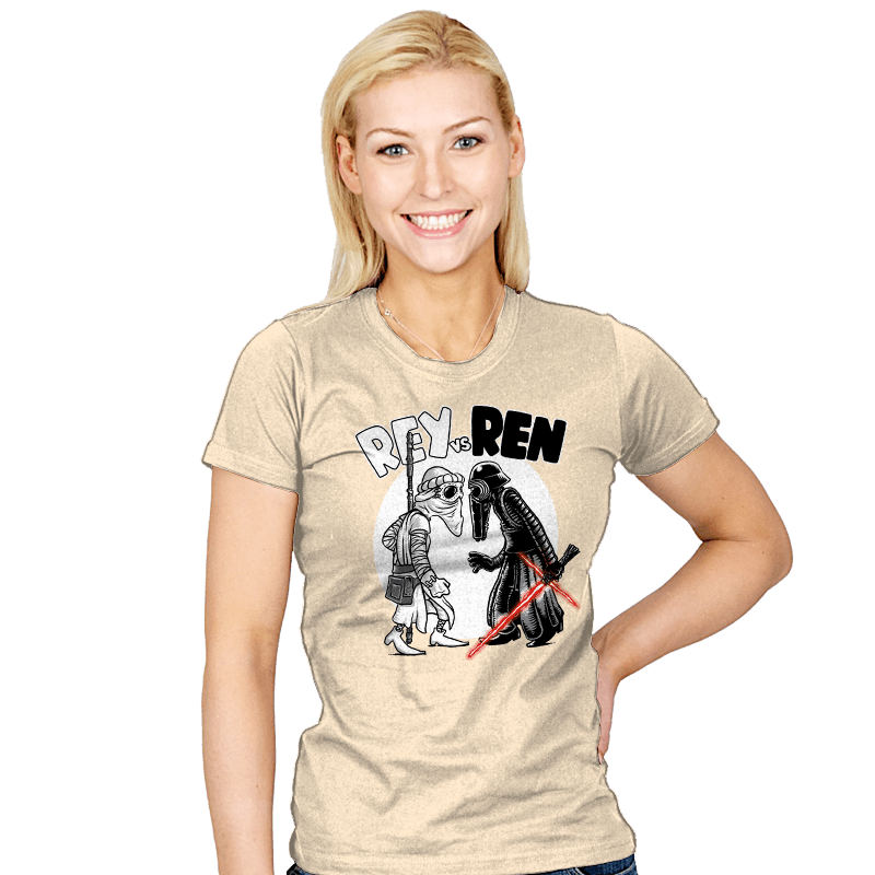 Rey vs Ren - Womens T-Shirts RIPT Apparel