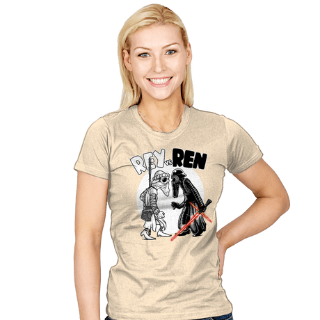 Rey vs Ren - Womens T-Shirts RIPT Apparel