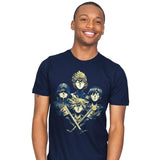 Rhapsody Hearts - Mens T-Shirts RIPT Apparel Small / Navy