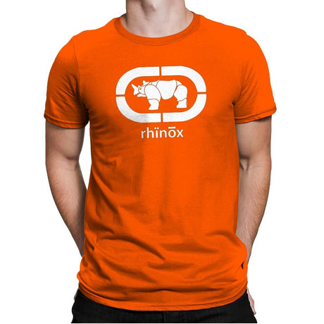 Rhino Unlimited Exclusive - Shirtformers - Mens Premium T-Shirts RIPT Apparel Small / Classic Orange