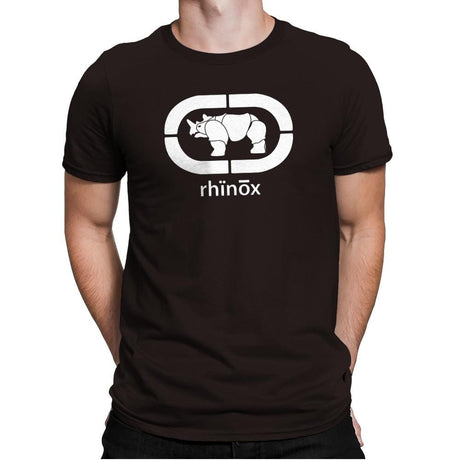 Rhino Unlimited Exclusive - Shirtformers - Mens Premium T-Shirts RIPT Apparel Small / Dark Chocolate